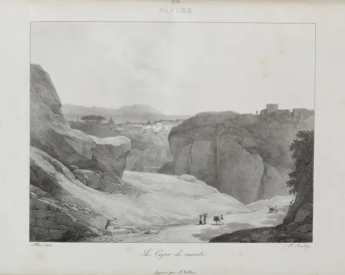 Framed Print : Voyage en Italie en 1822, 1833. Creator: Jean-Baptiste Isabey (French, 1767-1855) Framed Print : Voyage en Italie en 1822, 1833. Creator: Jean-Baptiste Isabey (French, 1767-1855)