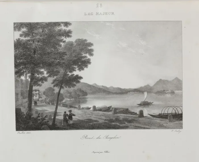 Framed Print : Voyage en Italie en 1822, 1833. Creator: Jean-Baptiste Isabey (French, 1767-1855) Framed Print : Voyage en Italie en 1822, 1833. Creator: Jean-Baptiste Isabey (French, 1767-1855)