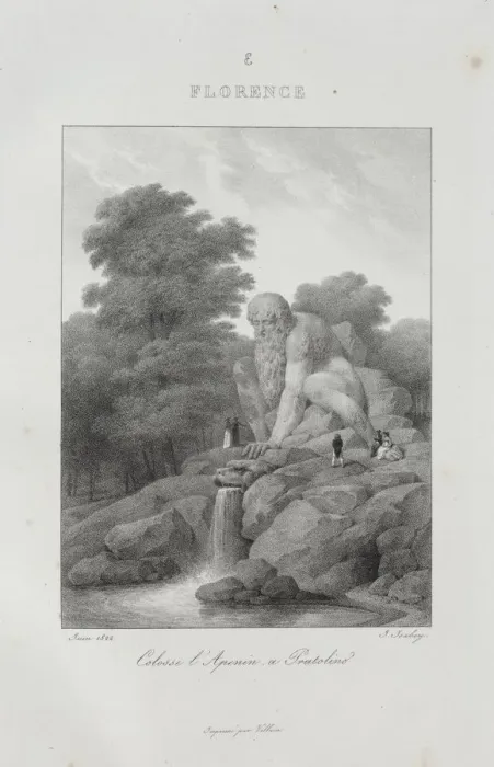 Framed Print : Voyage en Italie en 1822, 1833. Creator: Jean-Baptiste Isabey (French, 1767-1855) Framed Print : Voyage en Italie en 1822, 1833. Creator: Jean-Baptiste Isabey (French, 1767-1855)