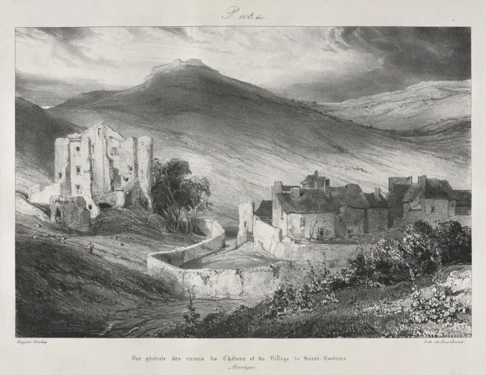 Framed Print : Voyages pittoresques et romantiques dans lancienne France, Auvergne... 1831. Creator Framed Print : Voyages pittoresques et romantiques dans lancienne France, Auvergne... 1831. Creator