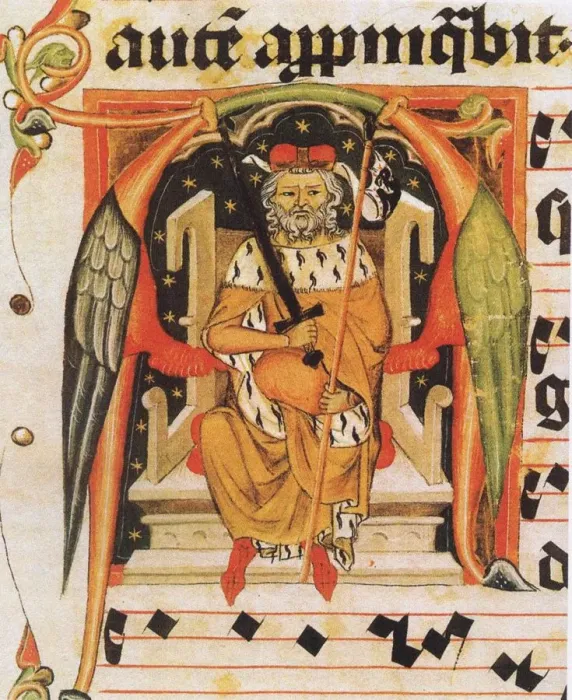 Framed Print : Vratislaus II of Bohemia (from the Vysehrad antiphonary). Artist: Anonymous Framed Print : Vratislaus II of Bohemia (from the Vysehrad antiphonary). Artist: Anonymous