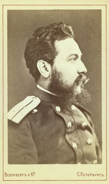 Framed Print : Vsevolod Vladim irovich Krestocki¯i?, head-and-shoulders portrait, facing... between 1880 and 1886. Creator: Unknown Framed Print : Vsevolod Vladim irovich Krestocki¯i?, head-and-shoulders portrait, facing... between 1880 and 1886. Creator: Unknown