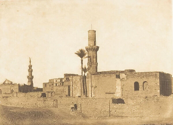 Vue d une Mosquee ruinee pres de Bab-Saida, au Kaire