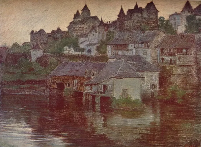 Framed Print : Vue Generale D Uzerche Et De La Vezere (Cote Sud), 1913. (1914) Framed Print : Vue Generale D Uzerche Et De La Vezere (Cote Sud), 1913. (1914)