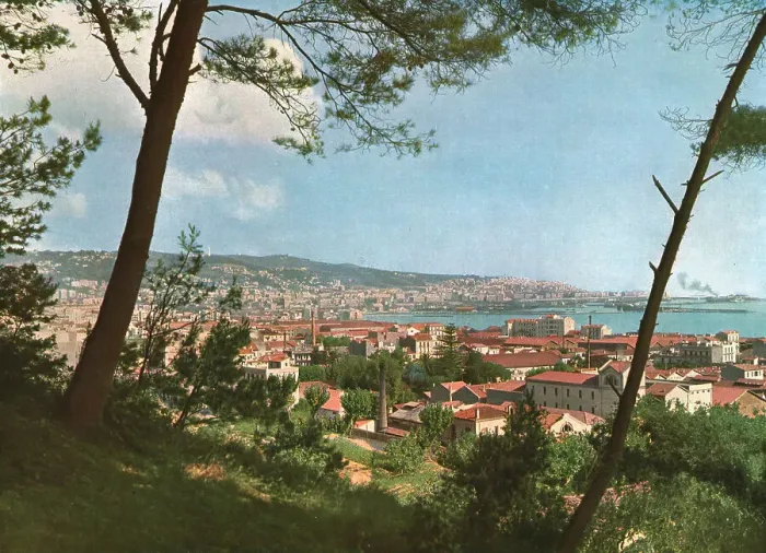 Framed Print : Vue generale d'Alger; Afrique du nord, 1914. Creator: Jules Gervais-Courtellemont Framed Print : Vue generale d'Alger; Afrique du nord, 1914. Creator: Jules Gervais-Courtellemont