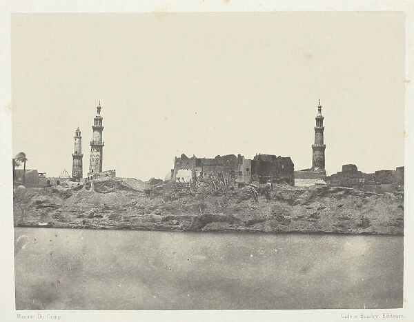 Vue Generale, Girgeh, Haute-Egypte, 1849  /  51, printed 1852