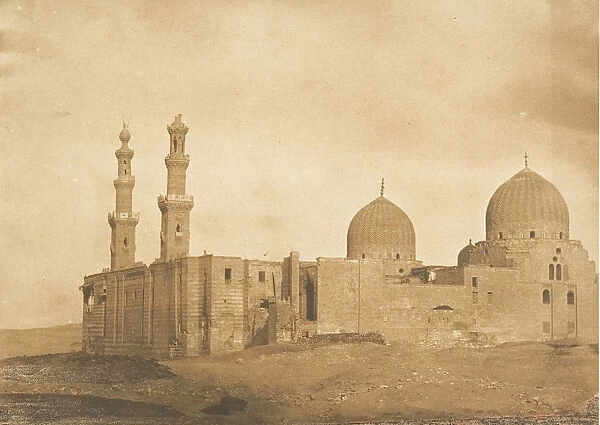Vue generale de la Mosquee et du Tombeau de Sultan Bezkouk, El-Melek