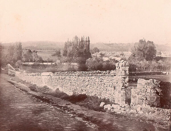 Vue prise dans la vallee de Changy, aux environs de Fontainebleau, 1850-53