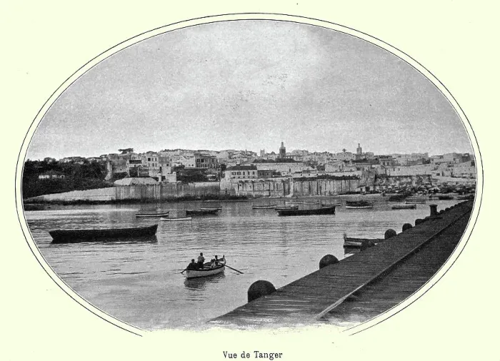 Framed Print : Vue de Tanger; Afrique du nord, 1914. Creator: Charles Chusseau-Flaviens Framed Print : Vue de Tanger; Afrique du nord, 1914. Creator: Charles Chusseau-Flaviens