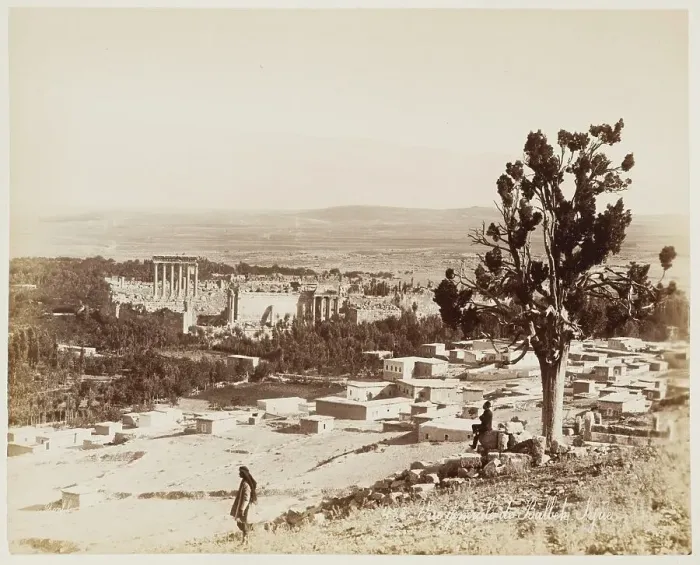 Framed Print : Vuie General De Balbek, Syrie #438, Printed c.1870. Creator: Felix Bonfils Framed Print : Vuie General De Balbek, Syrie #438, Printed c.1870. Creator: Felix Bonfils