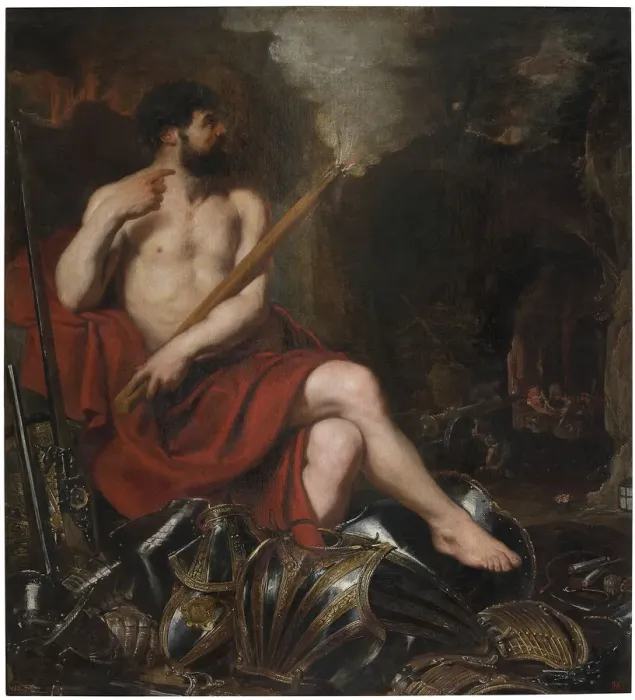 Framed Print : Vulcan and the fire, 17th century. Creator: Rubens, Pieter Paul (1577-1640) Framed Print : Vulcan and the fire, 17th century. Creator: Rubens, Pieter Paul (1577-1640)