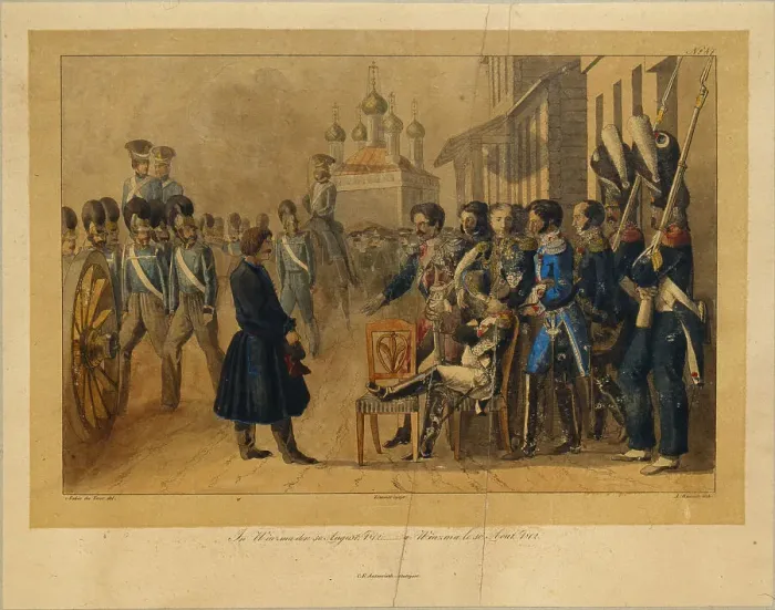 Framed Print : Vyazma on August 30, 1812, 1820s. Artist: Faber du Faur, Christian Wilhelm, von (1780-1857) Framed Print : Vyazma on August 30, 1812, 1820s. Artist: Faber du Faur, Christian Wilhelm, von (1780-1857)