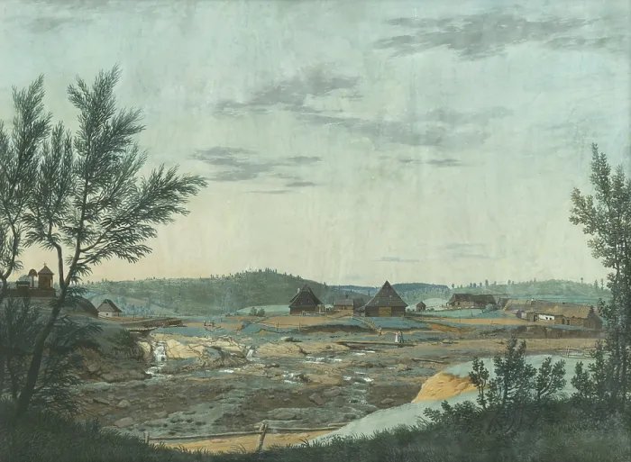 Framed Print : Vysny Majer, 1818-1830. Creator: Jan Jakub Muller Framed Print : Vysny Majer, 1818-1830. Creator: Jan Jakub Muller