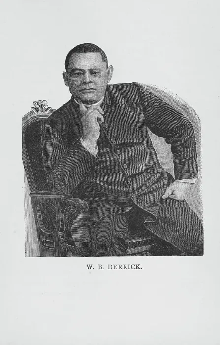 Framed Print : W. B. Derrick, 1887. Creator: Unknown Framed Print : W. B. Derrick, 1887. Creator: Unknown
