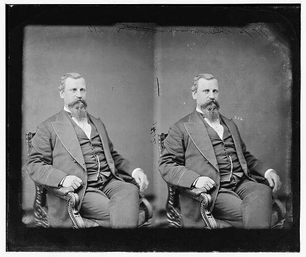 W. B. Henderson of Illinois, between 1865 and 1880. Creator: Unknown