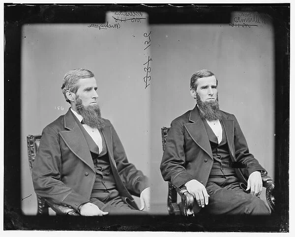 W. B. Williams of Michigan, between 1865 and 1880. Creator: Unknown