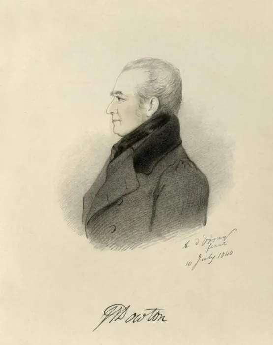 Framed Print : W Dowton, 1840. Creator: Richard James Lane Framed Print : W Dowton, 1840. Creator: Richard James Lane