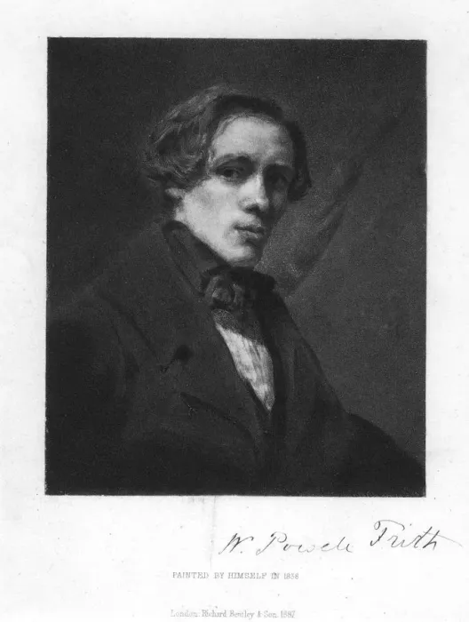 Framed Print : W Powell Frith, painted by himself in 1838, (1887). Artist: Richard Bentley & Son Framed Print : W Powell Frith, painted by himself in 1838, (1887). Artist: Richard Bentley & Son