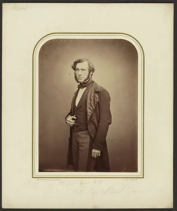 Framed Print : W. Robert Grove, F.R.S. 1854-1865. Creator: Maull & Polyblank Framed Print : W. Robert Grove, F.R.S. 1854-1865. Creator: Maull & Polyblank