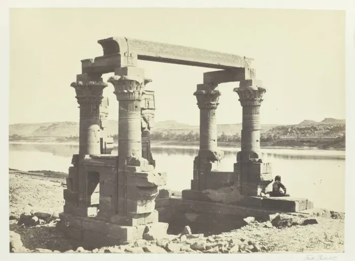 Framed Print : Wady Kardassy, Nubia, 1857. Creator: Francis Frith Framed Print : Wady Kardassy, Nubia, 1857. Creator: Francis Frith