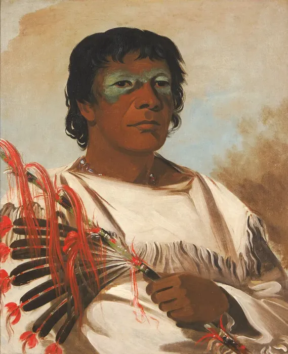 Framed Print : Wah-pe-kee-suck, White Cloud (called the Prophet), Adviser to Black Hawk, 1832 Framed Print : Wah-pe-kee-suck, White Cloud (called the Prophet), Adviser to Black Hawk, 1832