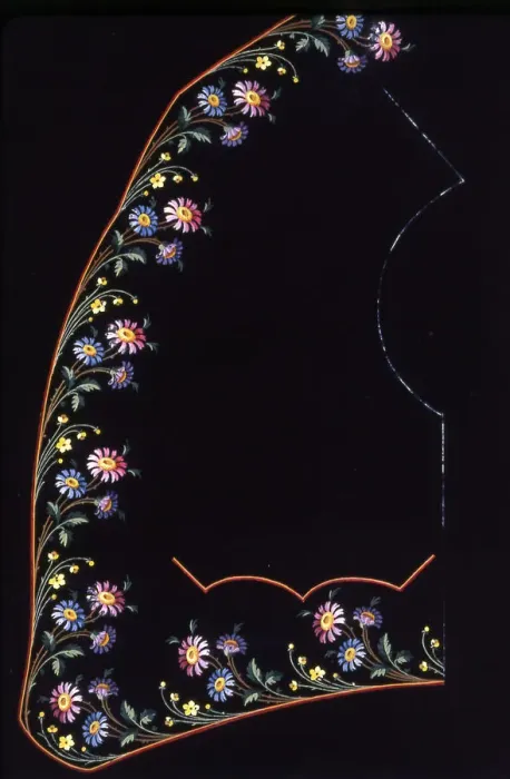 Framed Print : Waistcoat Design, England, 1830s / 40s. Creator: Unknown Framed Print : Waistcoat Design, England, 1830s / 40s. Creator: Unknown