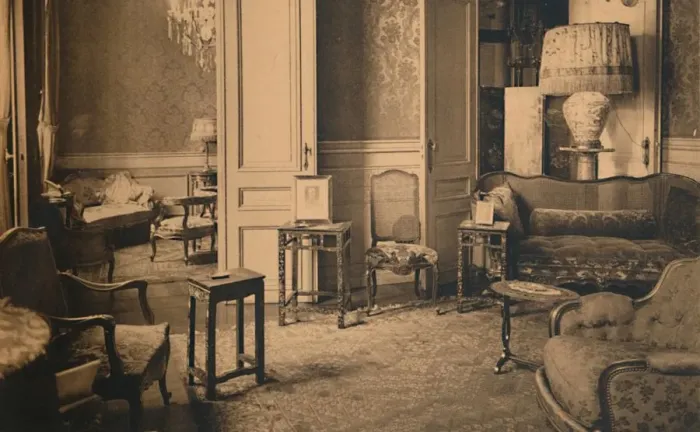 Framed Print : Waiting room in the Ministers office at the Cuban Embassy in Brussels, Belgium, 1927 Framed Print : Waiting room in the Ministers office at the Cuban Embassy in Brussels, Belgium, 1927
