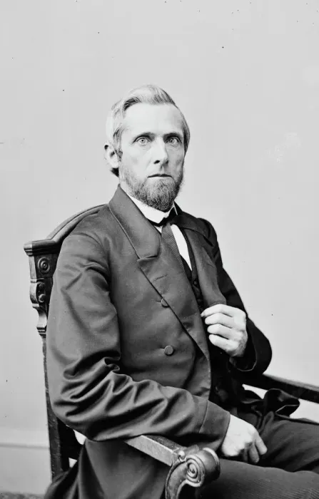 Framed Print : Waitman Thomas Willey of West Virginia, between 1855 and 1865. Creator: Unknown Framed Print : Waitman Thomas Willey of West Virginia, between 1855 and 1865. Creator: Unknown