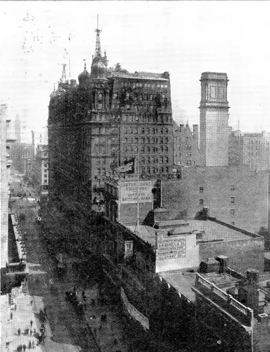 Framed Print : The Waldorf-Astoria, The First Hotel To Be Fitted With Wireless Telegraphy, 1909. Creator: Byron Framed Print : The Waldorf-Astoria, The First Hotel To Be Fitted With Wireless Telegraphy, 1909. Creator: Byron