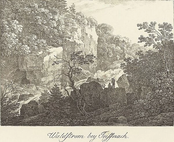 Waldstrom bey Teissnach, c. 1810. Creator: Max Josef Wagenbauer