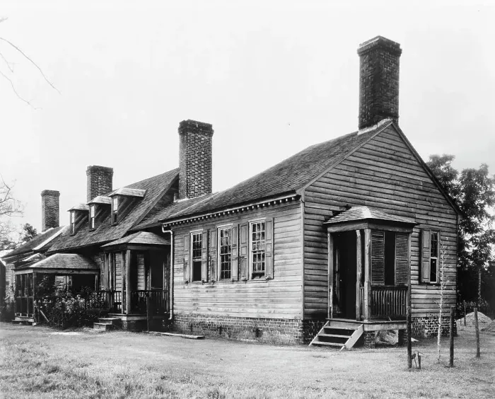 Framed Print : Wales house, Petersburg vicinity, Dinwiddie Co. Virginia, between 1933 and 1940. Creator: Frances Benjamin Johnston Framed Print : Wales house, Petersburg vicinity, Dinwiddie Co. Virginia, between 1933 and 1940. Creator: Frances Benjamin Johnston