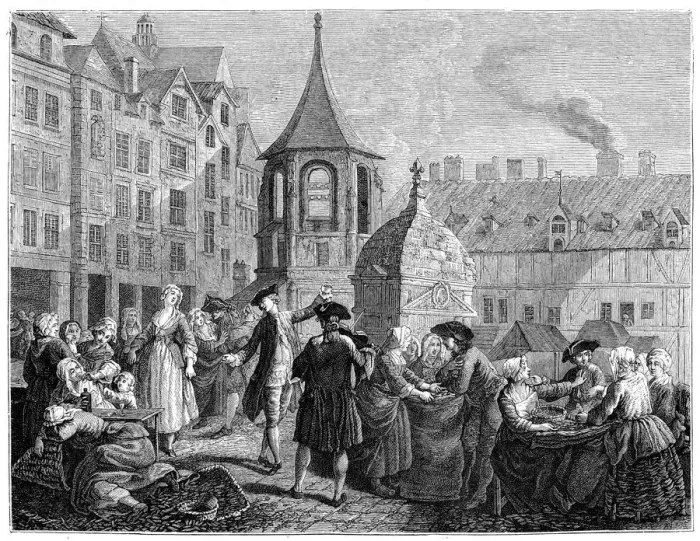 Framed Print : The Walk Of The Innocent Ones, (1885). Artist: Jeaurat Framed Print : The Walk Of The Innocent Ones, (1885). Artist: Jeaurat