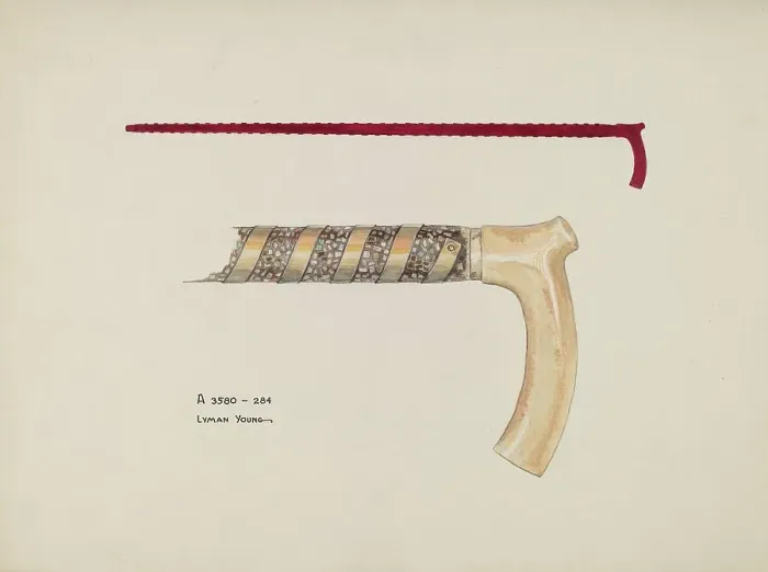 Framed Print : Walking Stick, 1935 / 1942. Creator: Lyman Young Framed Print : Walking Stick, 1935 / 1942. Creator: Lyman Young
