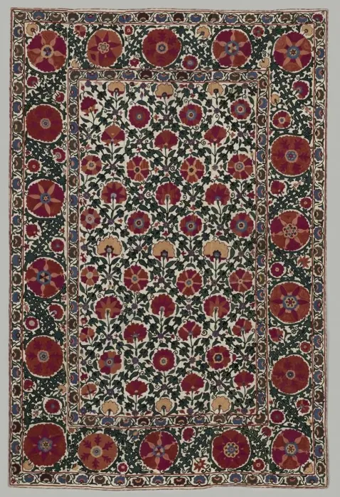 Framed Print : Wall Hanging, 1850-1899. Creator: Unknown Framed Print : Wall Hanging, 1850-1899. Creator: Unknown