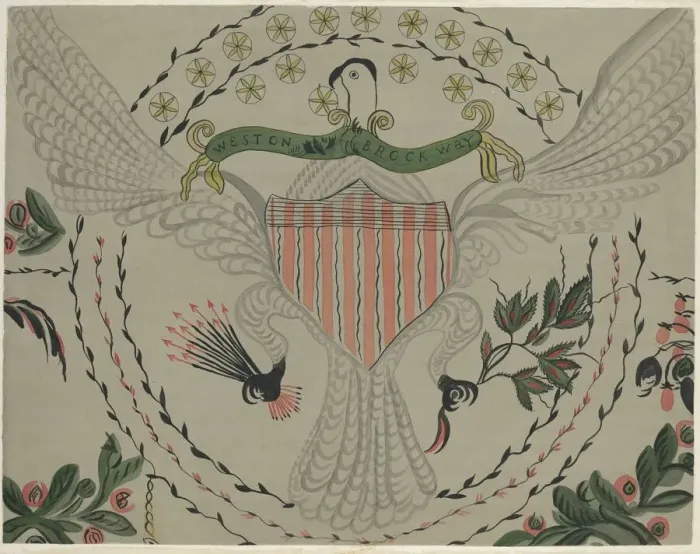 Framed Print : Wall Painting, c. 1939. Creator: Martin Partyka Framed Print : Wall Painting, c. 1939. Creator: Martin Partyka