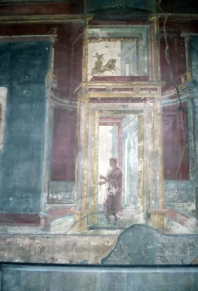 Wall painting from Pompeii, c1st century