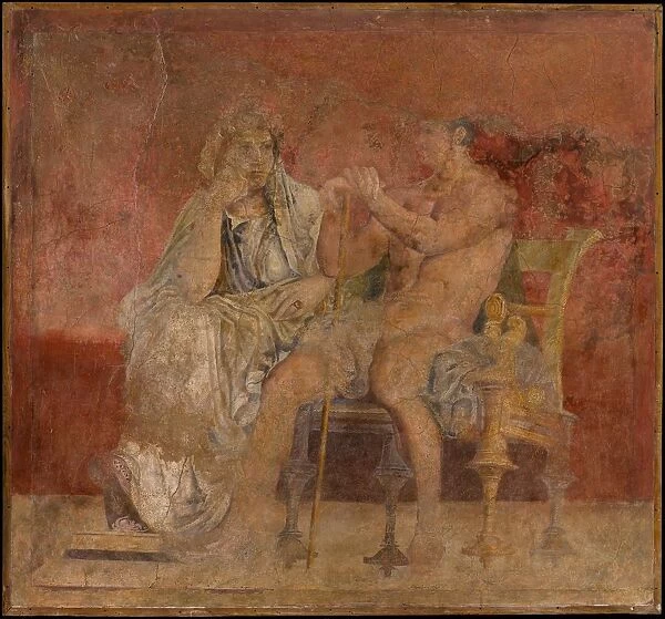 Wall painting from Room H of the Villa of P. Fannius Synistor at Boscoreale, ca. 50-40 B