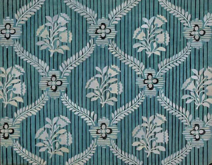 Framed Print : Wall Paper, 1935 / 1942. Creator: Helen Hobart Framed Print : Wall Paper, 1935 / 1942. Creator: Helen Hobart