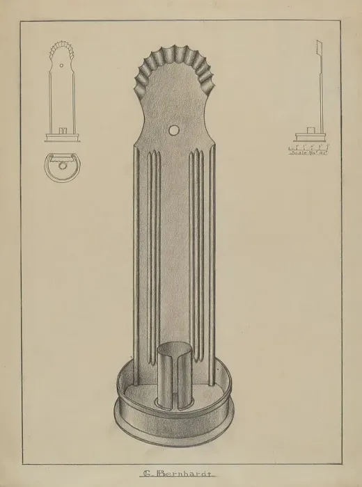 Framed Print : Wall Sconce, 1935 / 1942. Creator: Gerald Bernhardt Framed Print : Wall Sconce, 1935 / 1942. Creator: Gerald Bernhardt