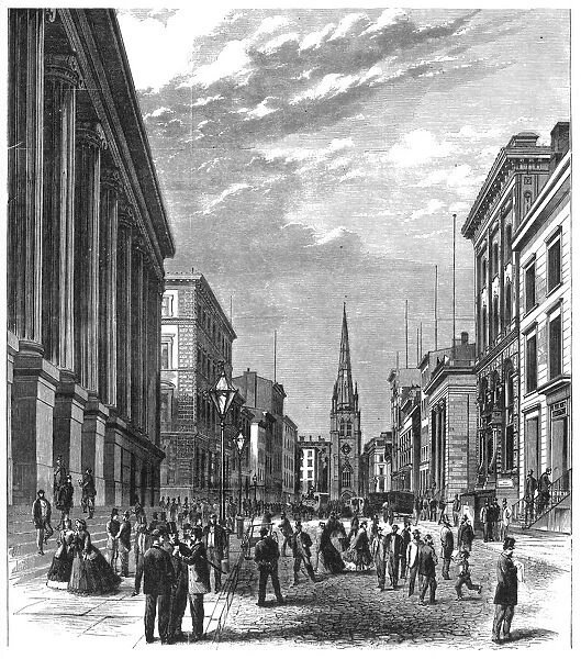 Wall Street, New York, 1869