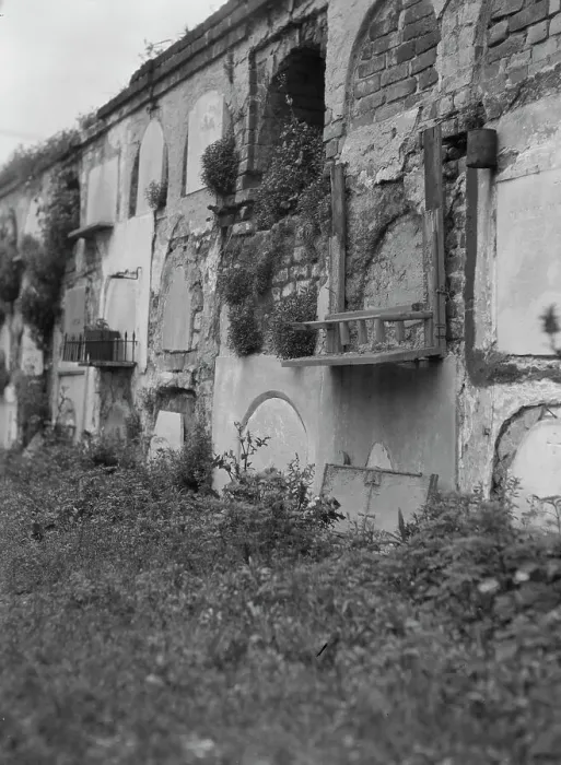 Framed Print : Wall tombs of the old St. Louis Cemetery, New Orleans, between 1920 and 1926. Creator: Arnold Genthe Framed Print : Wall tombs of the old St. Louis Cemetery, New Orleans, between 1920 and 1926. Creator: Arnold Genthe