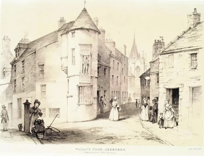 Framed Print : Wallace Nook, Aberdeen, c1840s. Creator: Unknown Framed Print : Wallace Nook, Aberdeen, c1840s. Creator: Unknown