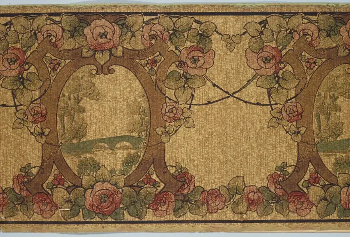 Framed Print : Wallpaper, 1920s. Creator: Unknown Framed Print : Wallpaper, 1920s. Creator: Unknown