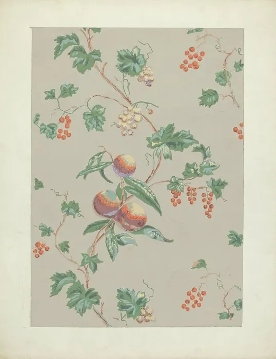 Framed Print : Wallpaper, 1935 / 1942. Creator: Margaret Knapp Framed Print : Wallpaper, 1935 / 1942. Creator: Margaret Knapp
