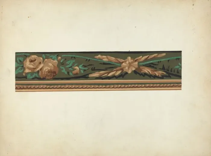 Framed Print : Wallpaper, c. 1939. Creator: Paul Farkas Framed Print : Wallpaper, c. 1939. Creator: Paul Farkas