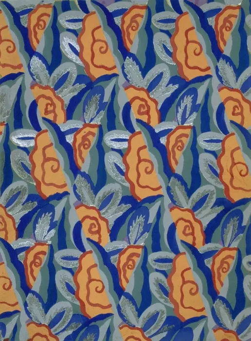 Framed Print : Wallpaper design by Maison Gaillard, pub. 1930. Creator: French School (20th Century) Framed Print : Wallpaper design by Maison Gaillard, pub. 1930. Creator: French School (20th Century)