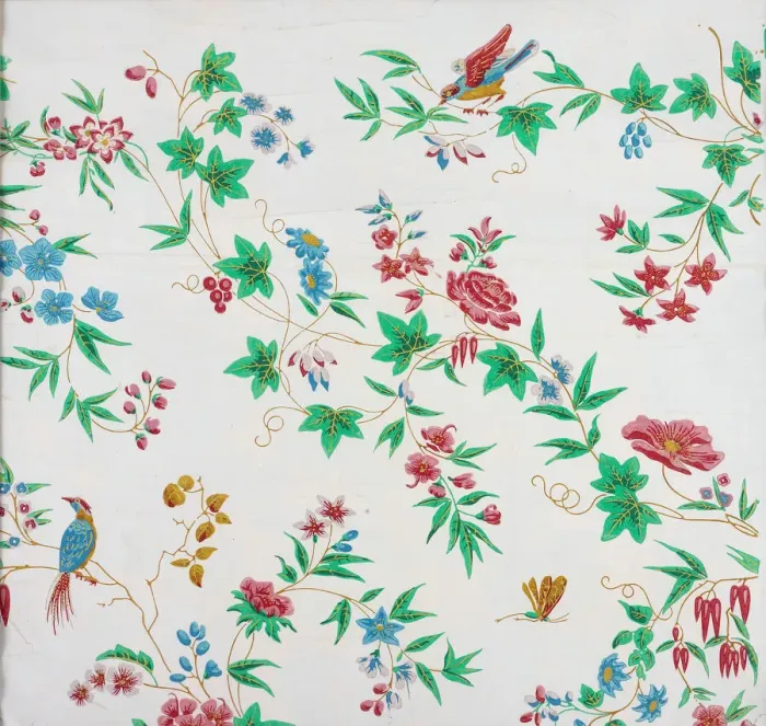 Framed Print : Wallpaper Fragment: Depose au Tribunal de Commerce, Paris, 1815 / 25 Framed Print : Wallpaper Fragment: Depose au Tribunal de Commerce, Paris, 1815 / 25