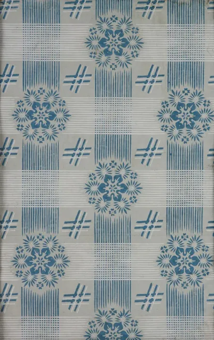 Framed Print : Wallpaper Fragment, Paris, 1820. Creator: Dauptain et Soeur Framed Print : Wallpaper Fragment, Paris, 1820. Creator: Dauptain et Soeur