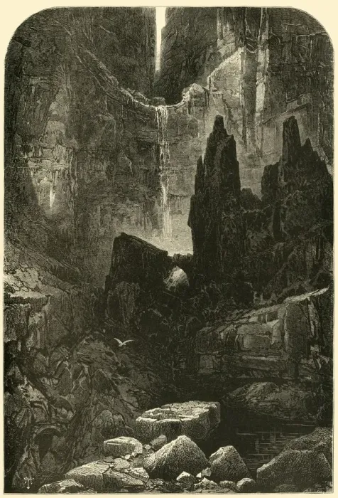 Framed Print : Walls of the Grand Canyon, 1874. Creator: Phineas F. Annin Framed Print : Walls of the Grand Canyon, 1874. Creator: Phineas F. Annin