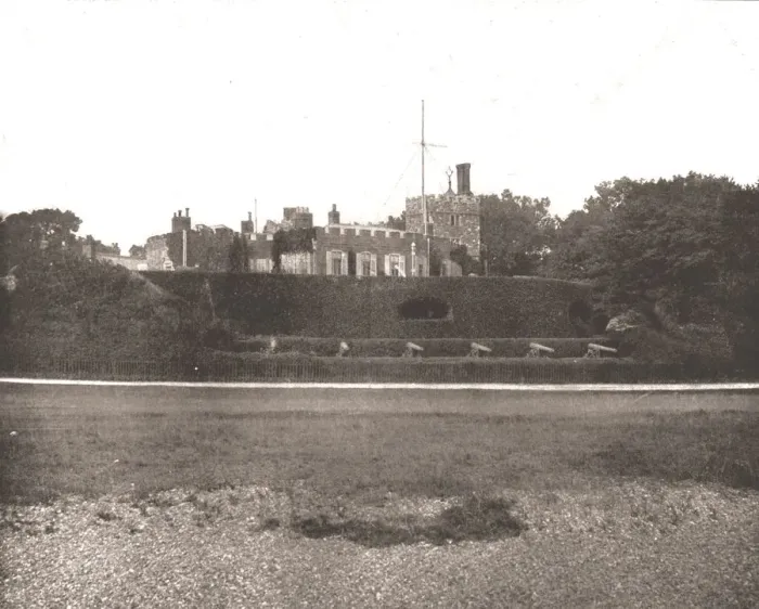 Framed Print : Walmer Castle, Kent, 1894. Creator: Unknown Framed Print : Walmer Castle, Kent, 1894. Creator: Unknown